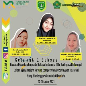 Tiga Siswi MTs Tarbiyatul Islamiyah Pati Persembahkan Prestasi Tingkat Nasional