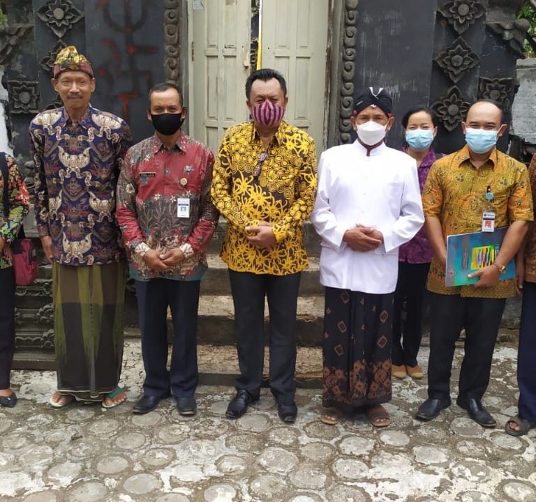 Monitoring Akhir Bantuan Sarana dan Prasarana Keagamaan pada Pura Puser Bumi Kabupaten Jepara