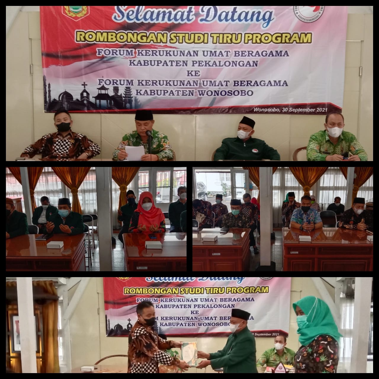 Studi Tiru Program FKUB Kab. Pekalongan ke FKUB Kab. Wonosobo