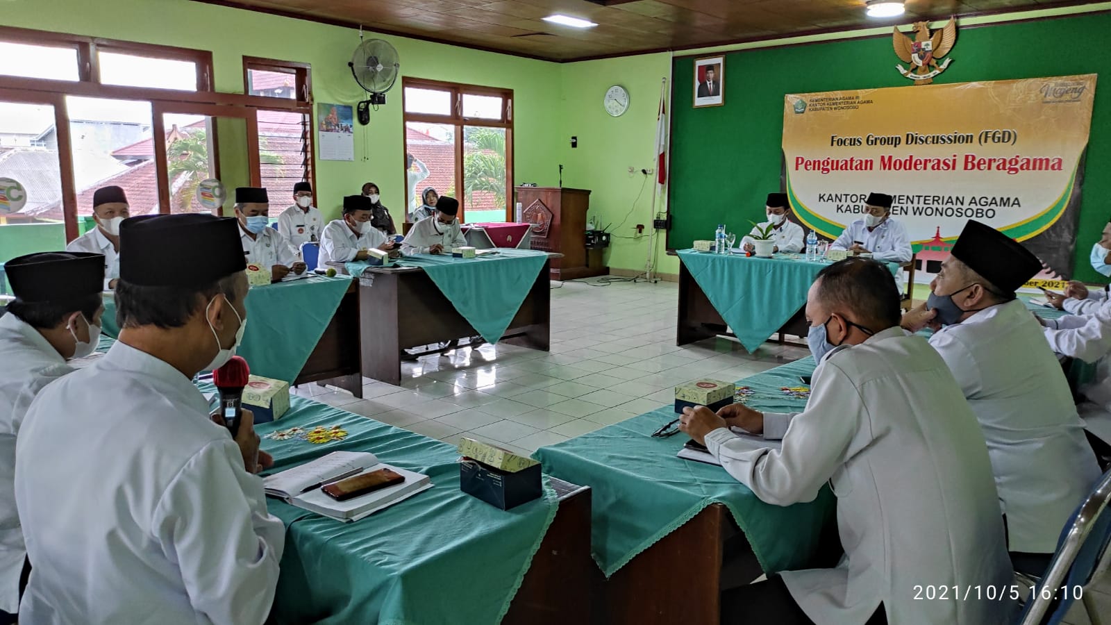 ASN Kemenag Wonosobo Antusias Ikuti FGD Bersama Kepala Kanwil Kemenag Jateng