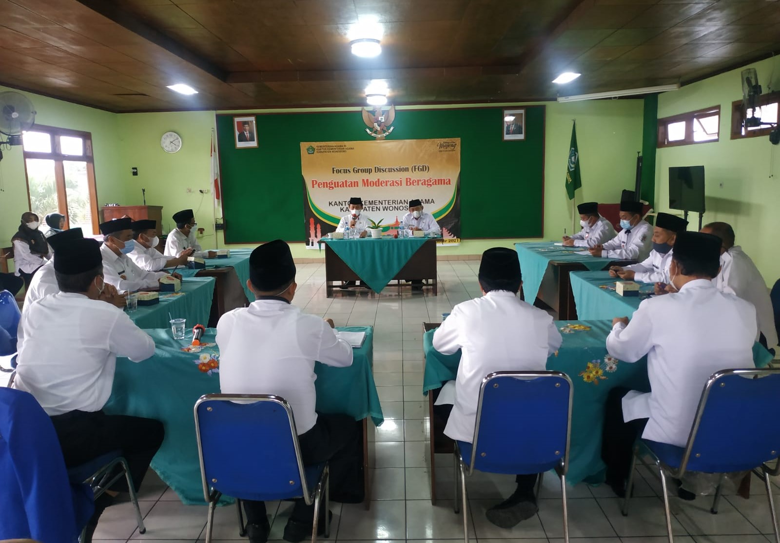 Kepala Kanwil Kemenag Jateng Pimpin Acara FGD Penguatan Moderasi Beragama di Wonosobo