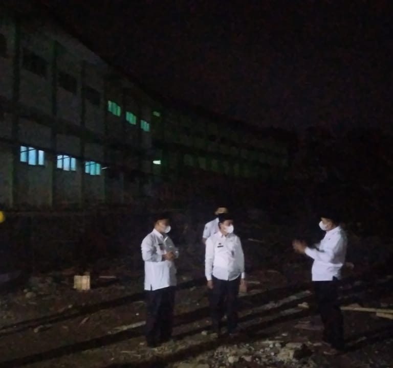 Kepala Kanwil Kemenag Jateng Tinjau Progres Pembangunan Gedung SBSN MAN 2 Wonosobo