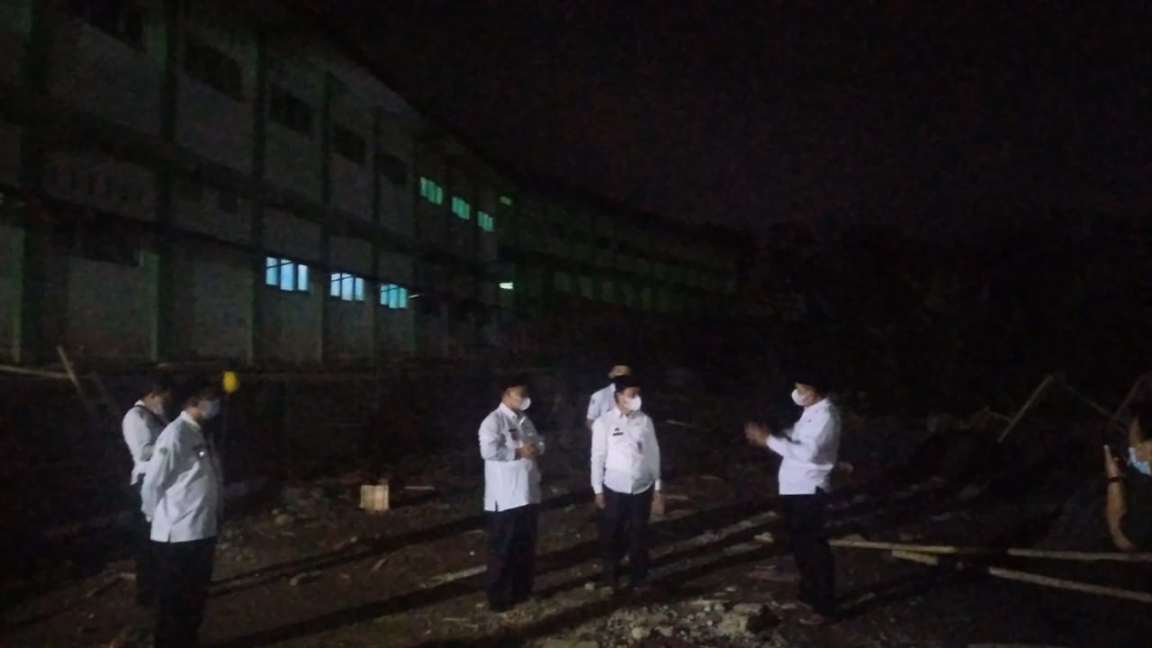 Kepala Kanwil Kemenag Jateng Tinjau Progres Pembangunan Gedung SBSN MAN 2 Wonosobo