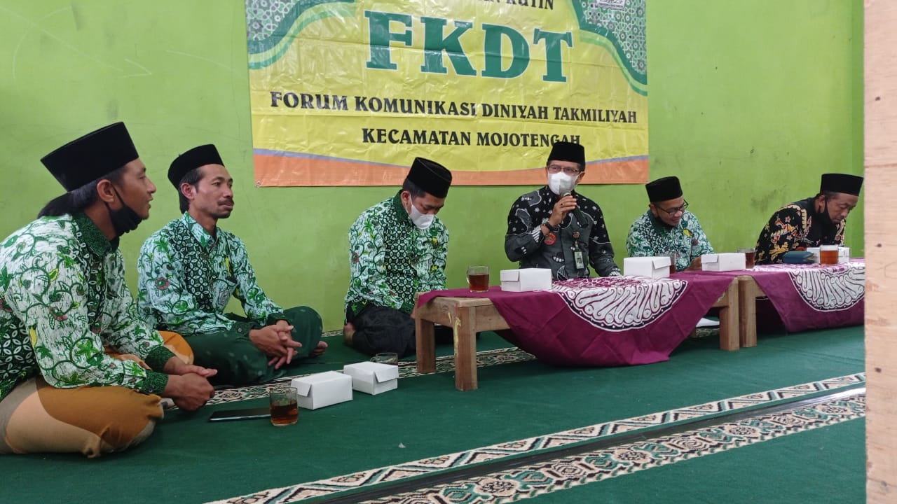 Rapat Koordinasi Madrasah Diniyah Takmiliyah Satu Visi Cerdaskan Santri