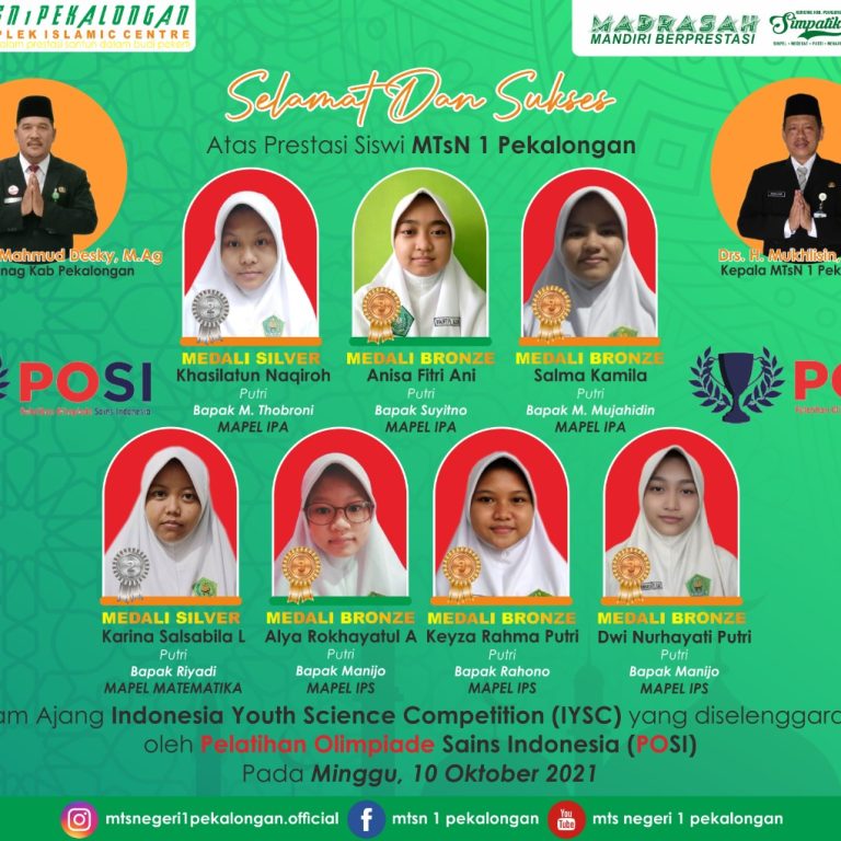 Raih Prestasi Pada IYSC 2021