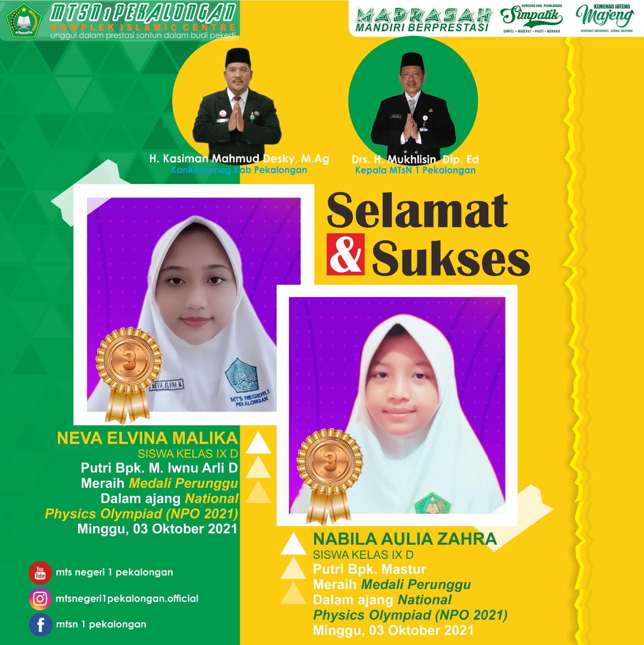 Raih Prestasi Di Kompetisi NPO 2021