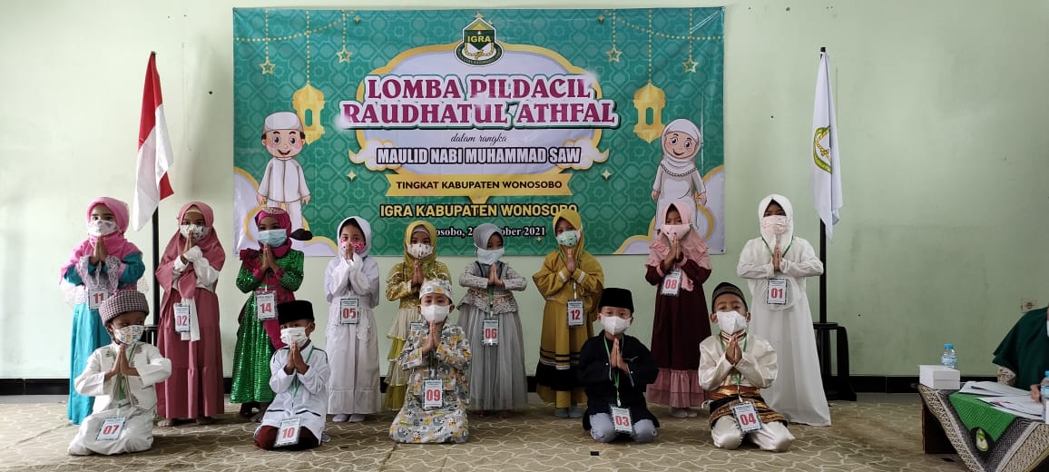 Empat Belas Dai Cilik Ikuti Kontes Pildacil Ramaikan Peringatan Maulid Nabi