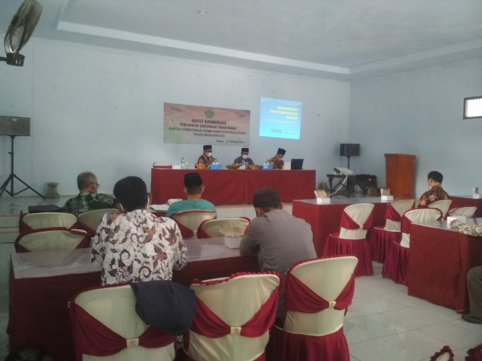 Rakor Percepatan Sertifikasi Tanah Wakaf