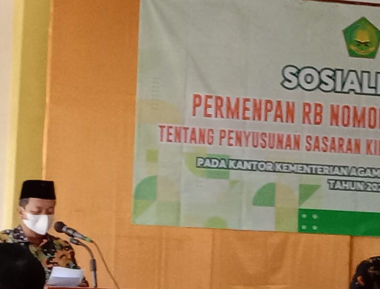 Sosialisasi Permenpan RB Nomor 8 Tahun 2021 Kantor Kemenag Wonosobo