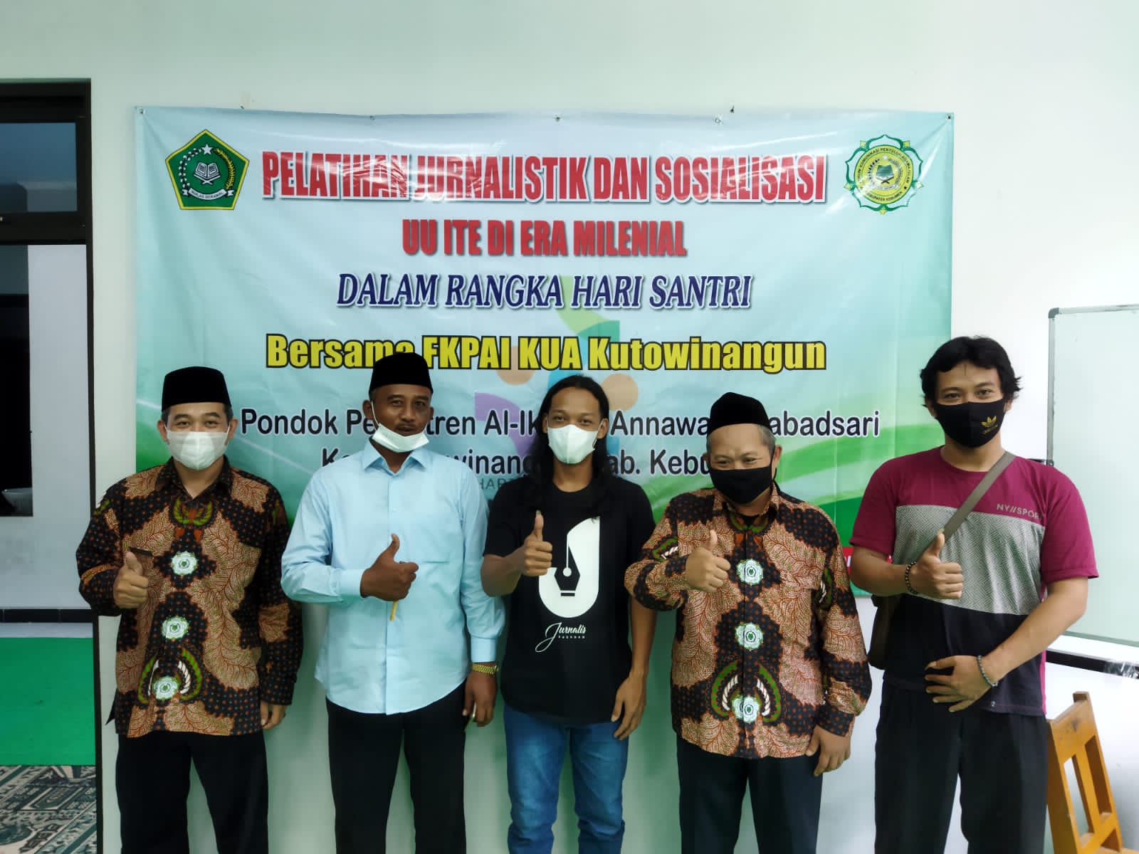 FKPAI KUA Kecamatan Kutowinangun Adakan Pelatihan Jurnalistik Dan Sosialisasi UU ITE