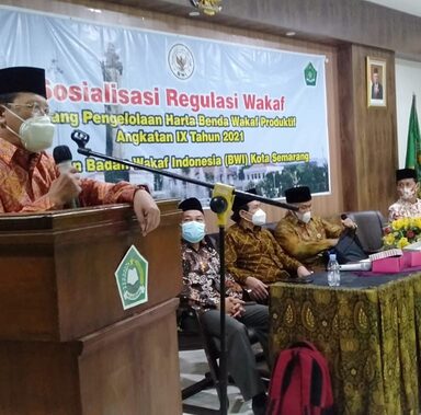 Sosialisasi Regulasi Wakaf Angkatan 9 Kota Semarang