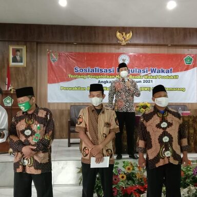 H. Nasohan Terpilih sebagai Ketua Forum Nazir Kecamatan Tugu