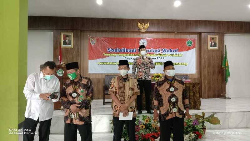 H. Nasohan Terpilih sebagai Ketua Forum Nazir Kecamatan Tugu