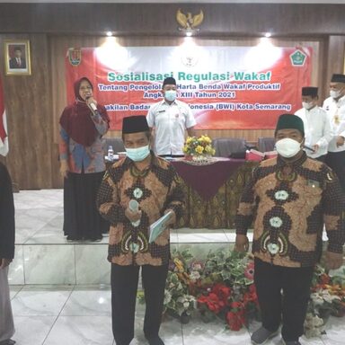 Nazir Terpilih Diminta Kelola Tanah Wakaf dengan Baik