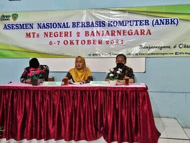 MTs N 2 Banjarnegara Sukses Laksanakan ANBK