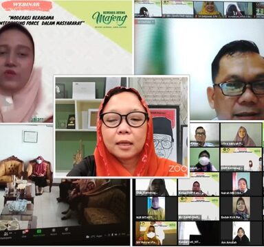 DWP Kemenag Banjarnegara Adakan Webinar Moderasi Beragama Sebagai Integrating Force Dalam Masyarakat