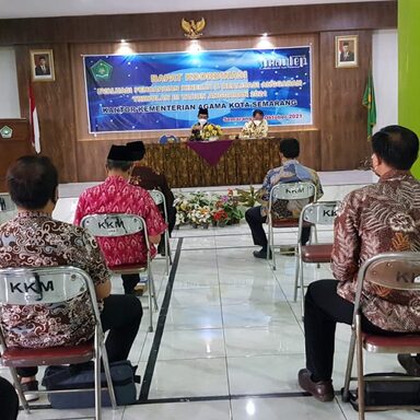 Kakankemenag Larang Satker “Baper” dalam Melaksanakan Anggaran.