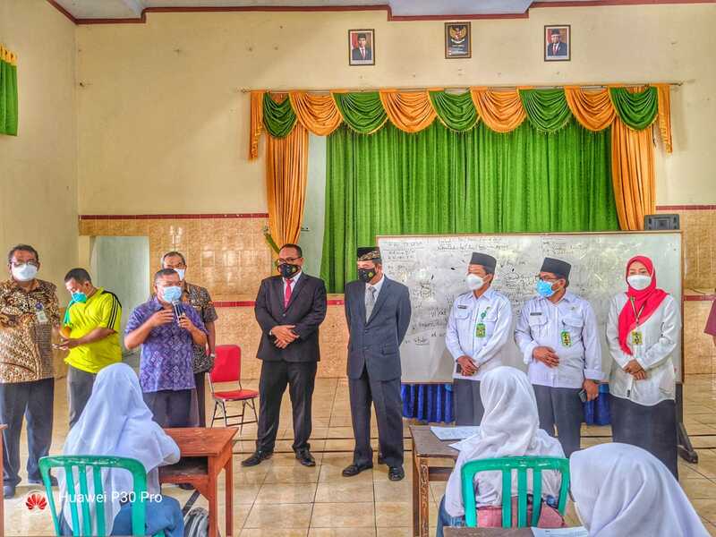 Bupati dan Kakankemenag Gelar Sidak PTM