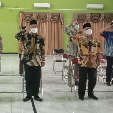 Khidmat, Pelaksanaan Upacara Virtual Hari Kesaktian Pancasila Kemenag Kota Semarang