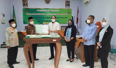 Kakankemenag dan Kajari Pemalang Tanda Tangani Kesepakatan Bersama