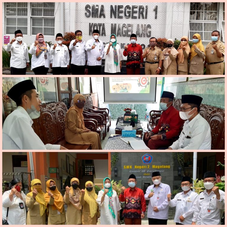 Kasubdit PAI SMA, SMLB dan SMK Tinjau Pembelajaran Daring di Kota Magelang