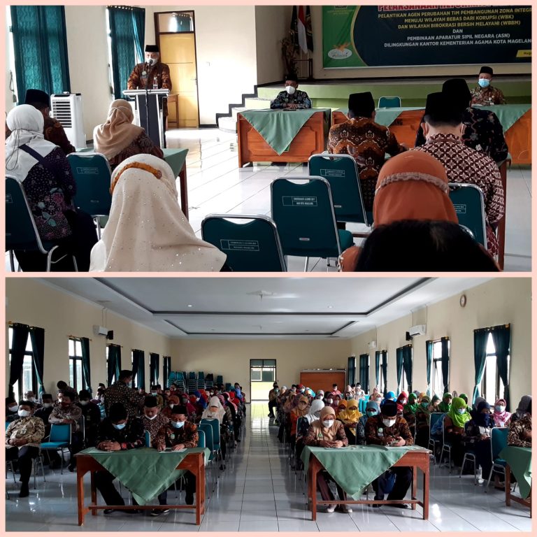 Sofia Nur Lantik Agen Perubahan Untuk Percepatan Pembangunan Zona Integritas