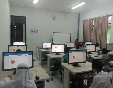 Kolaborasi, Kunci Sukses ANBK MIC Kesenet