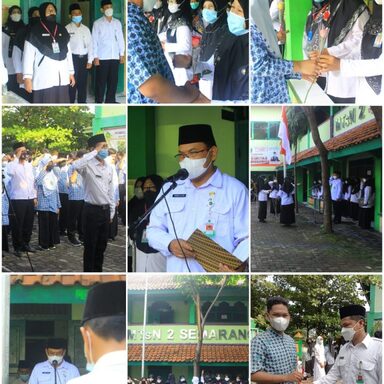 MTsN 2 Kota Semarang Gelar Upacara HGN