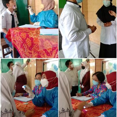 Pemeriksaan Kesehatan Siswa di MTs Negeri 2 Kota Semarang