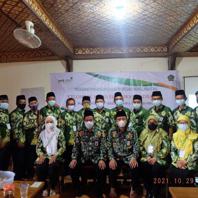 “Berani Benar Walau Dalam Kesendirian,” Pesan Terakhir Kepada Pokjawas Madrasah Brebes