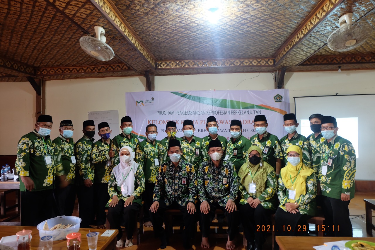 “Berani Benar Walau Dalam Kesendirian,” Pesan Terakhir Kepada Pokjawas Madrasah Brebes