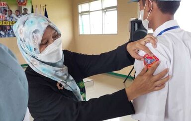 Pengukuhan Anggota Baru Angkatan XI PKS MAN 2 Brebes 2021