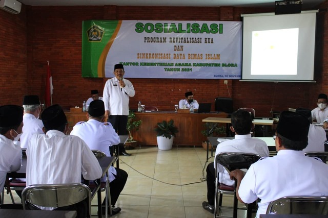 Kemenag Blora Gelar Sosialisasi Revitalisasi KUA dan Sinkronisasi Data