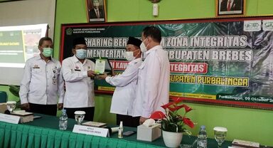 Tim Pokja ZI Kemenag Brebes Menimba Ilmu ke Purbalingga