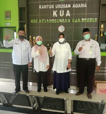 Monitoring Irjen Dalam Kegiatan Revitalisasi KUA Ketanggungan