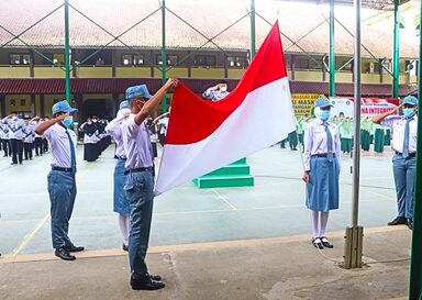 Peringati Hari Guru Nasional 2021, MAN 2 Banjarnegara Gelar Upacara Bendera