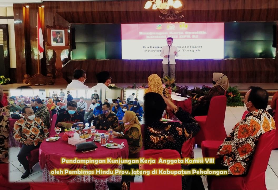 Pendampingan Kunjungan Kerja  Anggota Komisi VIII oleh Pembimas Hindu Prov. Jateng