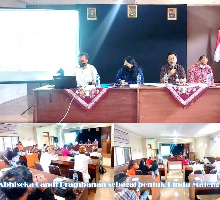 Abhiseka Candi Prambanan sebagai bentuk Hindu Majeng