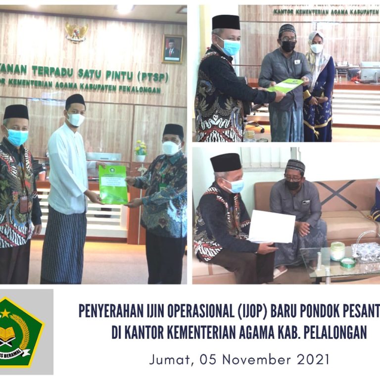Dua Ponpes Di Kabupaten Pekalongan Dapat  IJOP