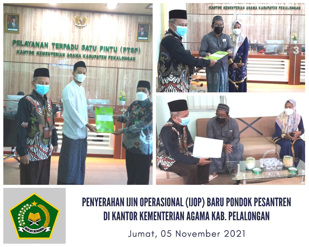Dua Ponpes Di Kabupaten Pekalongan Dapat  IJOP