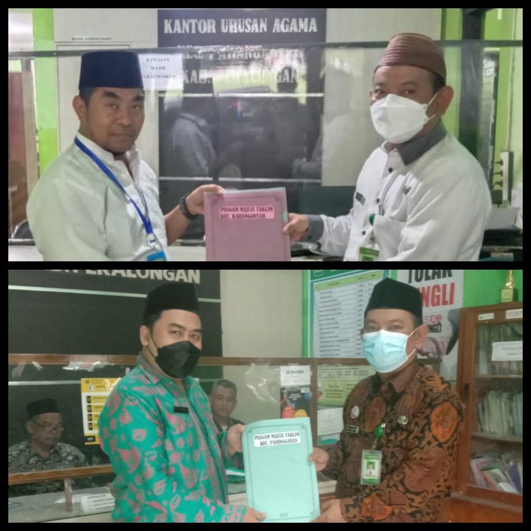 Penyerahan Piagam Terdaftar Majelis Taklim