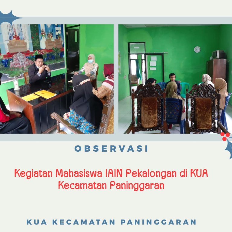 Observasi Terkait Tugas Mata Kuliah Manajemen Dakwah