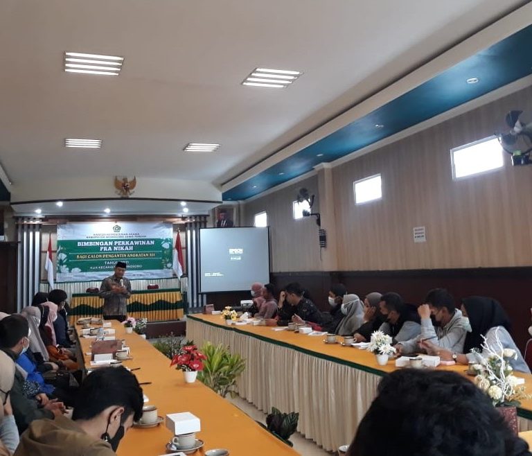Kepala Kankemenag Wonosobo Bekali Calon Pengantin Mempersiapkan Keluarga Sakinah