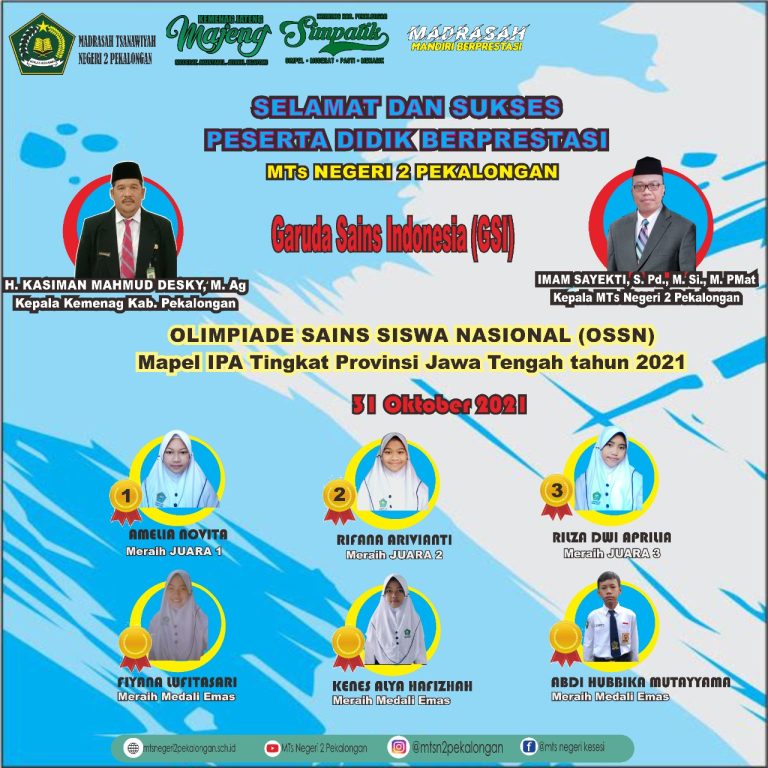Merebut Juara dan Medali Tingkat Provinsi Jawa Tengah