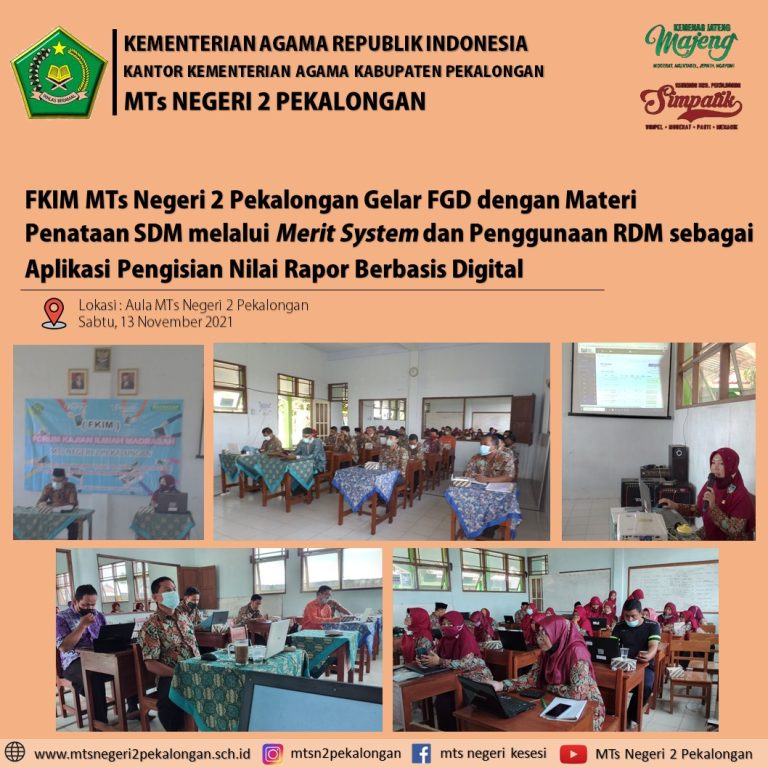 FGD Dalam Upaya Membudayakan Karakter Ilmiah dan Meningkatkan Wawasan.