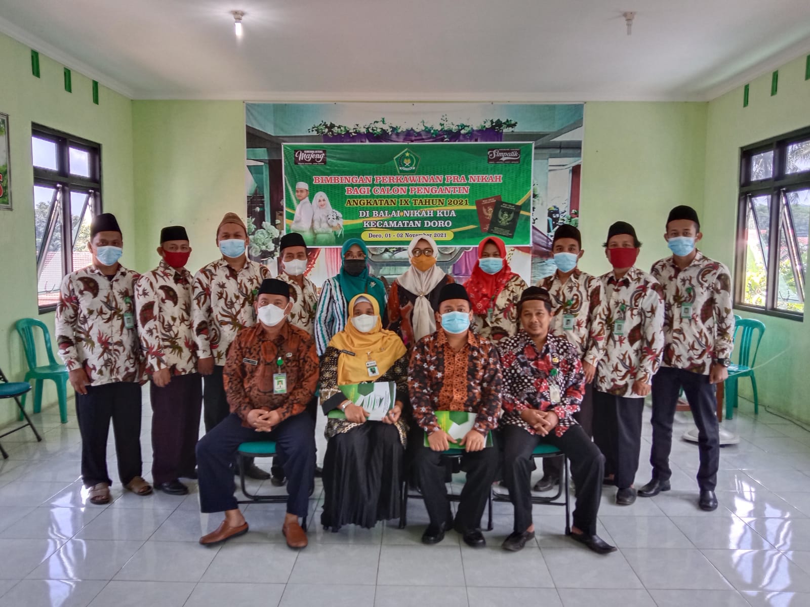Kunjungan Monev dan Penilaianan Kinerja PAI Non PNS Kec. Doro