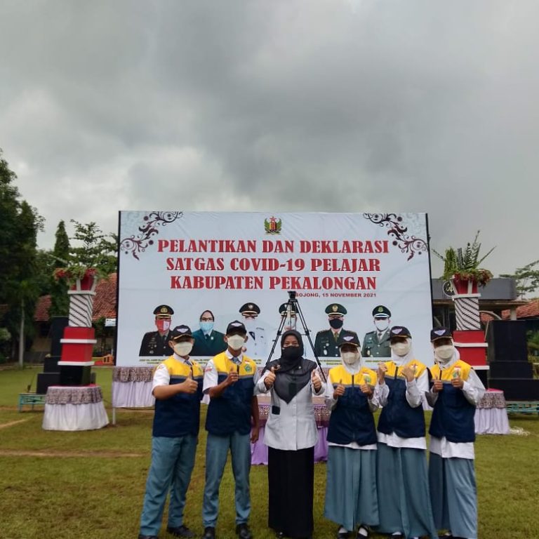 Deklarasi Satgas Covid-19 Pelajar Kabupaten Pekalongan