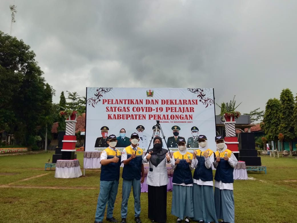 Deklarasi Satgas Covid-19 Pelajar Kabupaten Pekalongan