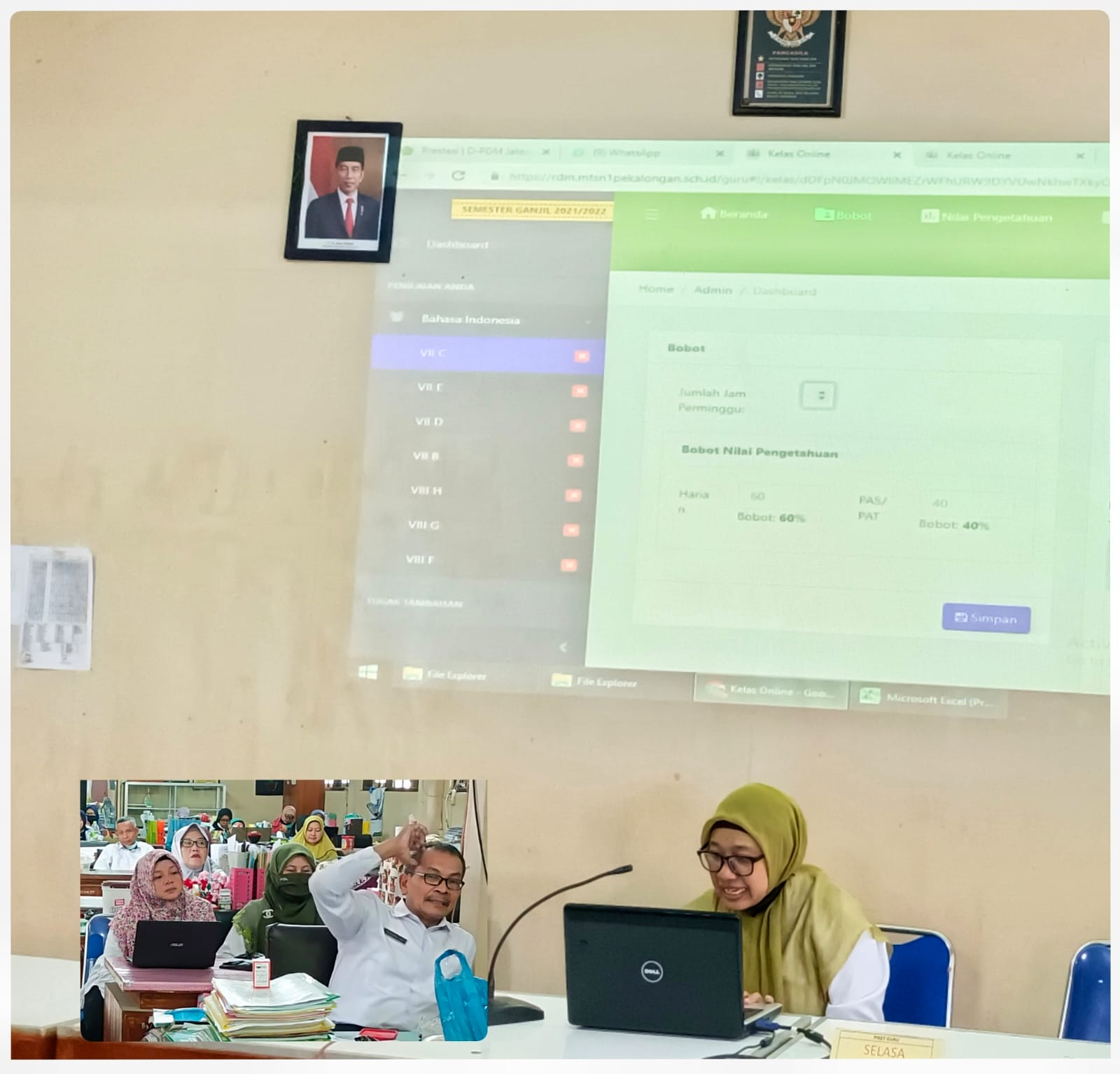 MTs N 1 Pekalongan Adakan Rapat Persiapan PAS dan Sosialisasi RDM