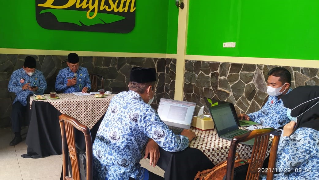 Kankemenag Wonosobo Gelar Rakor Penyusunan Program dan Anggaran 2022